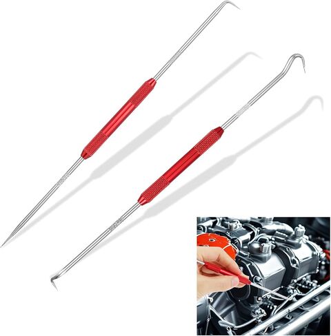 خطاف واختيار مجموعة ، خطاف الحلقة O واختيار Set Set Puller مزيل ، ختم زيت السيارات السنانير المصغرة والاختيار لإصلاح السيارات ، الأحمر ، أداة حلقة لختم زيت السيارات in Saudi Arabia