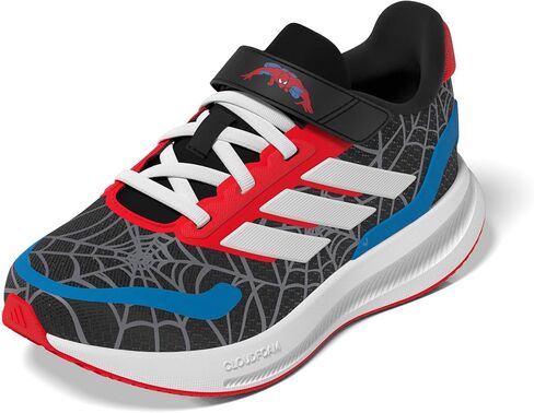 Adidas للجنسين والطفل مارفيل رون فالكون مرنة الدانتيل وحذاء حذاء حزام in Kuwait
