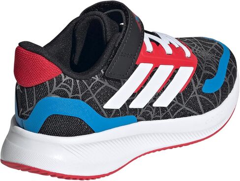 Adidas للجنسين والطفل مارفيل رون فالكون مرنة الدانتيل وحذاء حذاء حزام in Kuwait