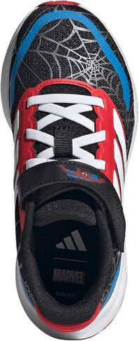 Adidas للجنسين والطفل مارفيل رون فالكون مرنة الدانتيل وحذاء حذاء حزام in Kuwait