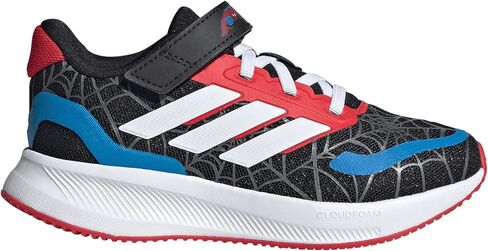 Adidas للجنسين والطفل مارفيل رون فالكون مرنة الدانتيل وحذاء حذاء حزام in Kuwait
