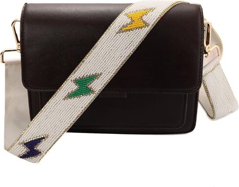 Boderier Western Cowgirl Beaded Purse Straps Replacement Crossbody Bag Strap Beaded Yeehaw Star Shoulder Straps for Bags (Yeehaw Star) in Saudi Arabia