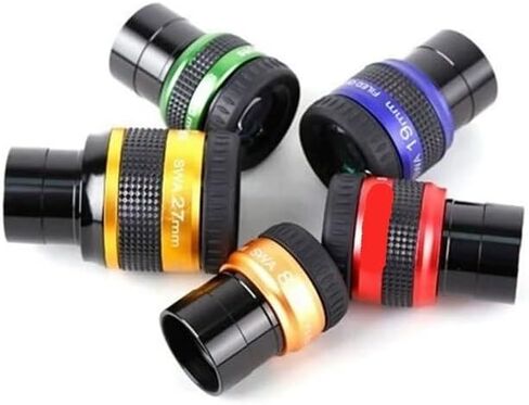 JUIYU Telescope Accessory Set 70 Degree Super Wide-Angle High Achromatic 1.25 Inch Metal Eyepiece Professional Telescope Accessories Telescope Camera (Color : 19mm) in Saudi Arabia