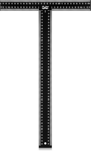 Mr. Pen - T Square, T Ruler, 12 inch Metal Ruler, T Square Ruler, Drafting Tools, Architect Ruler, Set Square, Drafting Ruler, Tsquare, Truler, Architectural Triangle, Tee Ruler, L Square, Scale Ruler in Saudi Arabia