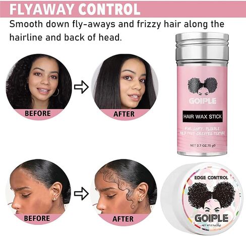 Wig Glue 1.34OZ, Waterproof Lace Front Wig Glue for Wigs with Tools and Hair Wax Stick (Wig Glue/Wig Glue Remover/Hair Wax Stick/Edge Control Wax/Elastic Band/Hair Dual Drush) in Saudi Arabia