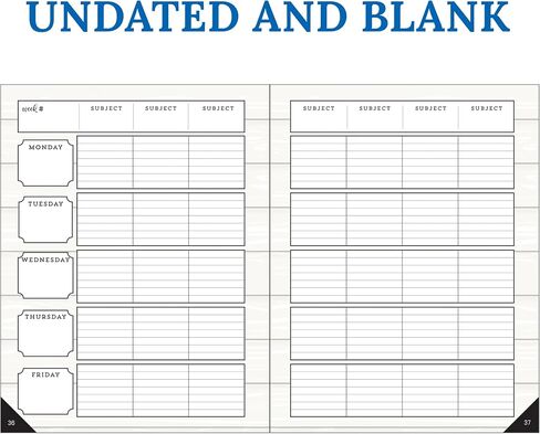 Carson Dellosa Celebrate Learning Teacher Planner, 8" x 11" Undated Teacher Planner With Planner Stickers, Colorful Dot Teacher Planners and Lesson Planner for Classroom Organization in Saudi Arabia