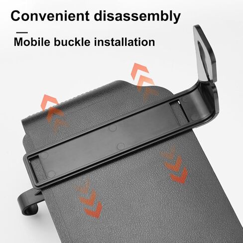 Car Seat Organizer, Car Hanging Headrest Backseat Organizer with 2 Drink Cup Holder,Backseat Car Organizer, Tissue Box and Mobile phone holder for Kids and Travel in Saudi Arabia