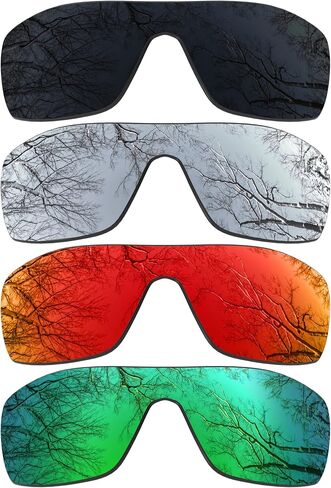 Set of 4 Polarized Replacement Lenses for Oakley Turbine Rotor OO9307 Pack-BSFE2 in Saudi Arabia