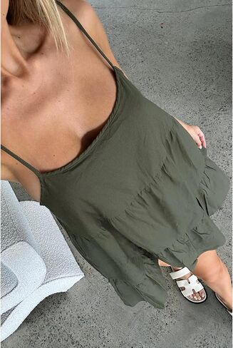 ثياب صغيرة من Sundress Mini Mini Babydoll للنساء الذين يخرجن in Saudi Arabia