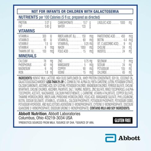 Similac Advance Infant Formula with Iron, Ready-to-Feed Baby Formula, 32-fl-oz Bottle, Pack of 6 in Kuwait