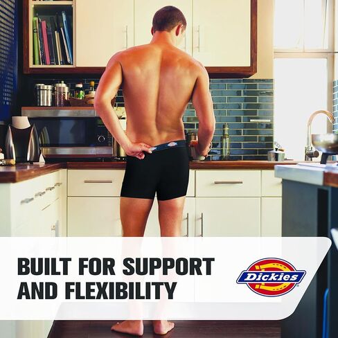 Dickies Mens Intelder 7 Pack Mens Boxer Boxer for Men Cotton Stretch in Saudi Arabia