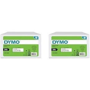 ملصقات العناوين البريدية DYMO 30252 LW لطابعات ملصقات LabelWriter، أبيض، 1-1/8 بوصة × 3-1/2 بوصة، 2 لفتان من 350