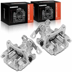 A-Premium Disc-Disc Paripers Assembly مع قوس متوافق مع فولكس واجن بارات 1998-2005 و Audi A4 1998-2001 ، A6 1998-2004 ، 1.8L 2.0L 2.8L 3.0L-DRAVER الخلفي وجانب الركاب-2-PC SET