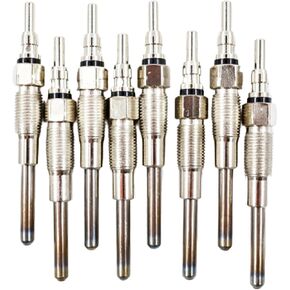 Diesel Glow Plugs 8pcs Replacement for 1988-1994 F-250 F-350 E-350 E-250 7.3L F2TZ12A342A E7TZ12A342A 0250202254