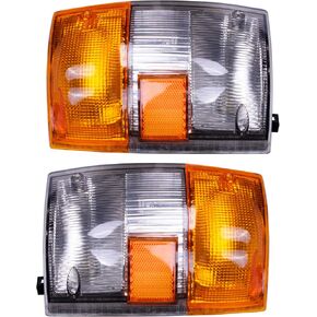 مصابيح إشارة مؤشر بدوره متوافقة مع ISUZU NPR NPR-HD NQR NRR GMC CHEVY W3 W4 1995-2004 مصابيح زاوية شاحنة مع لمبات تحل محل 8978550072 8978550082 8978550052 897850062