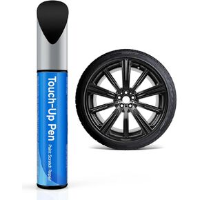 Silver Wheel Rims Touch Up Paint Compatible with BMW Wheel - DIY Curb Rash Repair With Color-Matched