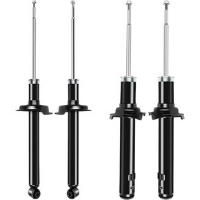 Shocks Struts,ECCPP Front Rear Shocks Absorbers for Honda Fits 2001 2002 2003 for Acura CL,1999-2003 for Acura TL,1998 1999-2002 for Honda Accord 341257 341258 Auto Shocks Gas Struts Sets (Set of 4)