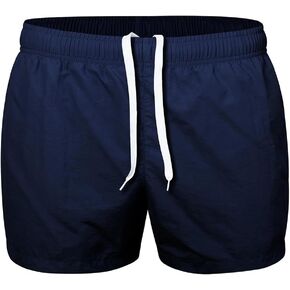 3 Inch Mens Swim Shorts Quick Dry Short Swim Trunks for Men Summer Suits