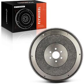 A-Premium Clutch Flywheel Compatible with Chevrolet Aveo 2004-2011, Aveo5 2007-2011 & Daewoo Lanos 1999-2002 & Pontiac G3 2009-2010, Wave 2005-2008, Wave5, 5 Bolt Holes, 135 Teeth, Manual Transmission