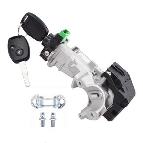 Ignition Switch Cylinder Lock with 2 Chip Keys Fits for Honda Civic 2006-2011 35100-SDA-A71 06350-SAA-G30