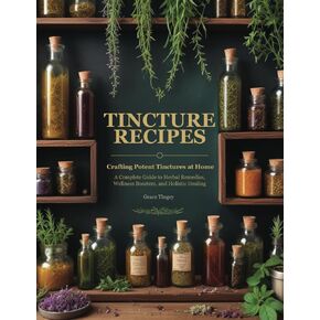 Tincture Recipes: Crafting Potent Tinctures at Home: A Complete Guide to Herbal Remedies, Wellness Boosters, and Holistic Healing