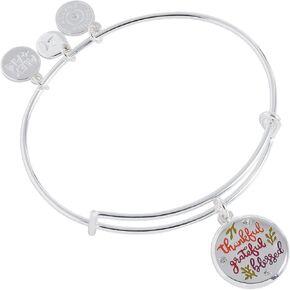 Alex and Ani Thankful Mantra Charm Bangle