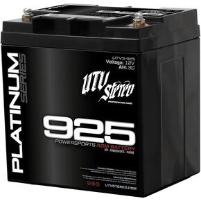 Platinum Series AGM 925 Battery - for Polaris RZR Replacement Battery and Can-am Defender Direct Replacement