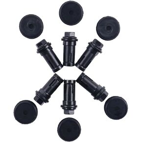 Holdwell Hardware Kit Sliders Rock Rock Sliders 2-COUSE 2205116 متوافقة مع Polaris 2014-2017 RZR XP 1000