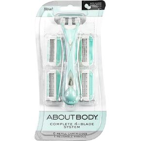 Kai About Face Body Twin Blade Pivoting Disposable Razors; 12 Shavers for Women; Curve-Hugging Pivoting Head with Aloe & Vitamin E Strip, Shaving Razors for Women in Saudi Arabia