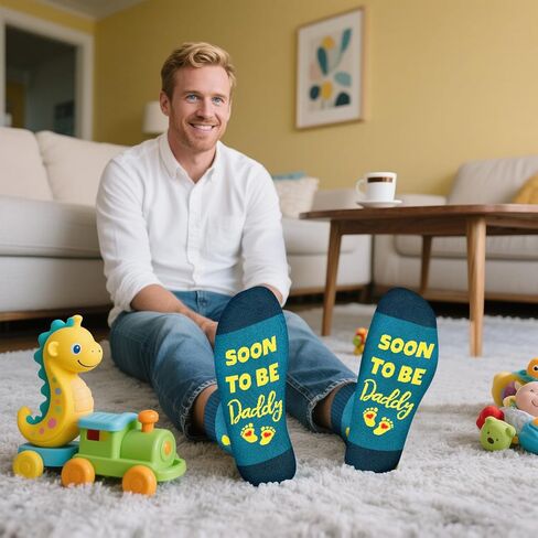 Funny Socks for Dad Father Grandpa Men– Fathers Day Birthday Gifts from Kids – Cool Novelty Socks Christmas Stocking Stuffers in Kuwait