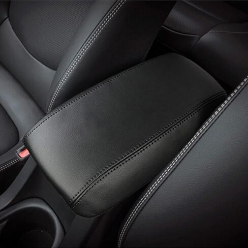 Rifoda for Toyota Corolla Cross 2022 2023 2024 2025 Center Cover Cover Microfiber Leather Cover Cover Center Cushion Console Care Accountory Red with Black in Saudi Arabia