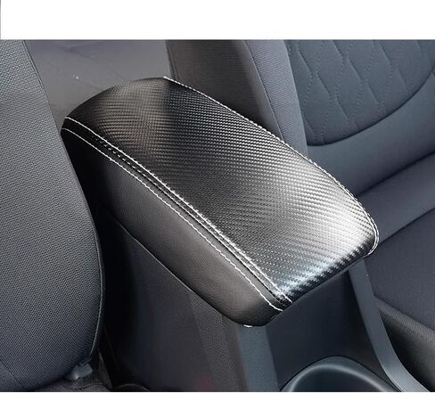 Rifoda for Toyota Corolla Cross 2022 2023 2024 2025 Center Console Cover Microfiber Leather Cover Center Console Cushion Car Protection Decoration Accessories Red with Black in Saudi Arabia
