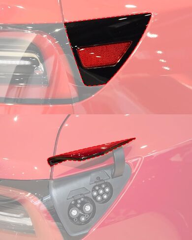 Charger Cover,Model Y Charging Port Cover Charger Plug Port Cover Compatible with Tesla Model 3/y 2017-2024 OEM 1518783-00-B (RIGHT) in Kuwait