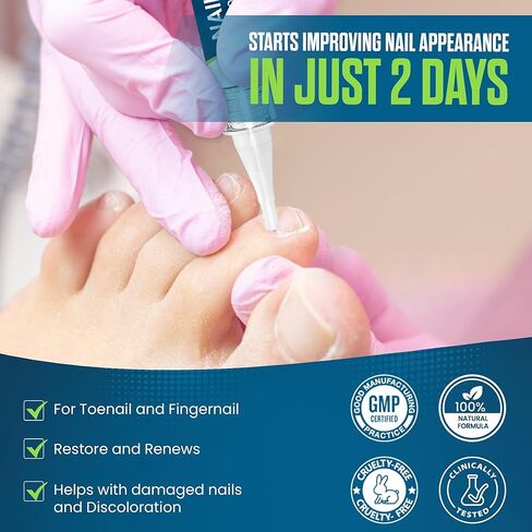 مجموعة معالجة فطريات أظافر القدم بقوة إضافية - نقع القدم، قلم إصلاح الأظافر وبلسم شجرة الشاي - مجموعة العناية بالقدم، حل رائع للقدم ذات الرائحة الكريهة، قدم الرياضي، الأظافر المتشققة والفطرية المتغيرة اللون - صنع في الولايات المتحدة الأمريكية in Kuwait