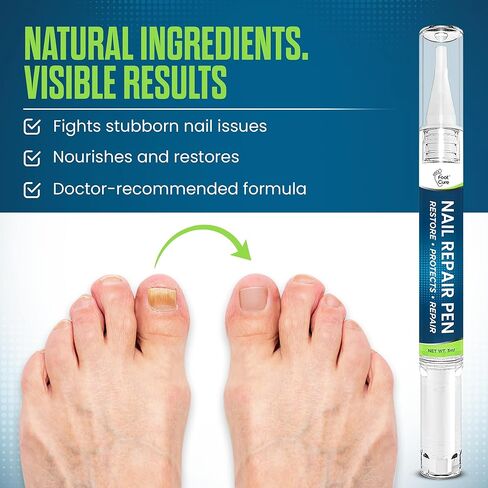 مجموعة معالجة فطريات أظافر القدم بقوة إضافية - نقع القدم، قلم إصلاح الأظافر وبلسم شجرة الشاي - مجموعة العناية بالقدم، حل رائع للقدم ذات الرائحة الكريهة، قدم الرياضي، الأظافر المتشققة والفطرية المتغيرة اللون - صنع في الولايات المتحدة الأمريكية in Kuwait