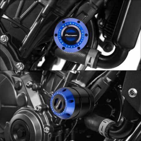 انزلاقات إطار الدراجات النارية لـ CB650R 2019-2024 حماة حدوث دراجة نارية تحطم Protcts Protection CB 650 R Potorcycle Frame Crash Protectory (Gray) in Kuwait