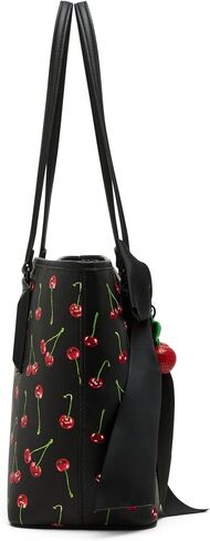 Betsey Johnson Cherry Best Tote ، Black in Saudi Arabia