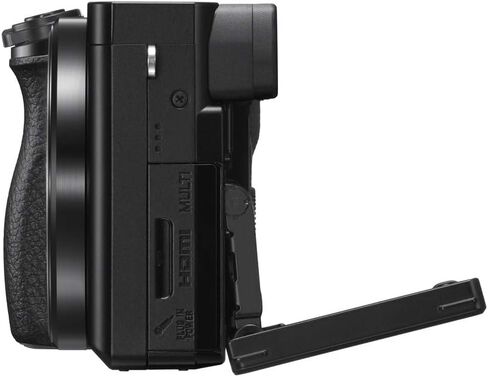 Sony a6100 Mirrorless Camera 4K APS-C ILCE-6100YB with 2 Lens Kit 16-50mm + 55-210mm and Deco Gear Case + Extra Battery + Flash + Wide Angle & Telephoto Lens + Filter Kit + 64GB Accessories Bundle in Saudi Arabia