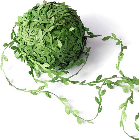 Artificial Greenery Eucalyptus Vine, 252ft Plants Fake Hanging Green Leaves Jungle DIY Wreath for Wall Decor Party Christmas Wedding Garland Garden Headband Wreath Wraping Craft in Kuwait