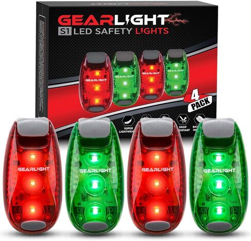 GearLight Rechargeable Bike Light Set S400 for Dad - Bike Reflectors Front and Back Lights, Bicycle Accessories for Night Riding, Cycling - Headlight Mountain Bikes - Gifts for him in Kuwait