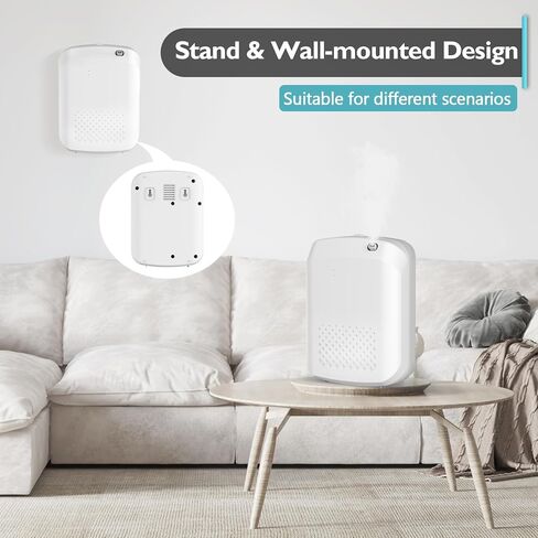 Machent Air Machine for Home ، ناشر مجموعة فندق Yofuly Smart مع تكنولوجيا الهواء البارد ، وناشر الزيوت الكهربائية بدون ماء 400 مل لغرفة كبيرة ، ومكتب ، و 1500 متر مربع. تغطية FT in Kuwait