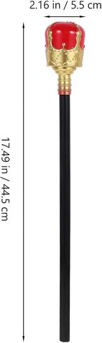 لعبة Safigle Kids Royal Scepter Toy - Wand Cosplay Wand ، Prince Pageant Play Props in Saudi Arabia