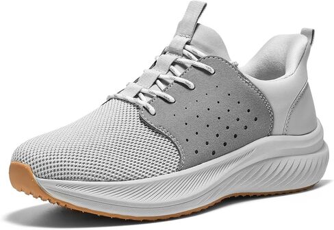 HEEZ Mens Slip On Fashion Sneakers Walking Shoes for Men Comfortable Breathable Casual Running Shoes in Saudi Arabia