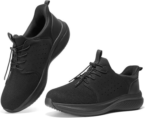 HEEZ Mens Slip On Fashion Sneakers Walking Shoes for Men Comfortable Breathable Casual Running Shoes in Saudi Arabia