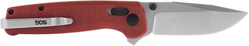 SOG unisex adult Folder Terminus XR G10 Crimson, RED, One Size US in Saudi Arabia