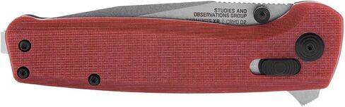 SOG unisex adult Folder Terminus XR G10 Crimson, RED, One Size US in Saudi Arabia