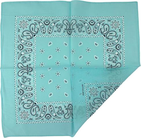 12 Pack Red Thick Cotton Nice Bandanas Paisley Design in Saudi Arabia