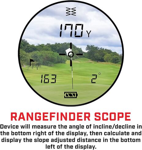 Callaway 300 Pro Slope Laser Golf Rangefinder - golf laser rangefinder featuring slope with an external on/off indicator in Saudi Arabia