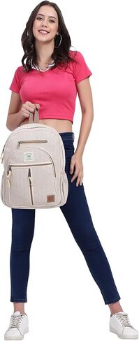 Natural Handmade Large Multi Pocket Hemp Nepal Backpack in Saudi Arabia