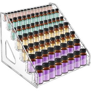 Vowcarol Issant Oil Organizer 7 Tier ، رف تخزين الزيت الأساسي ، حامل الزيت الأساسي